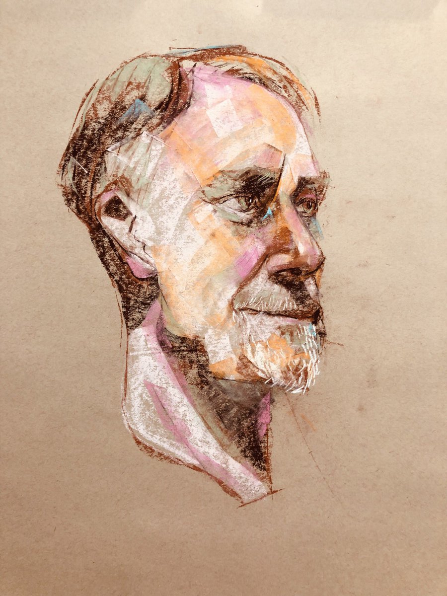 JOHNJAYCABUAY's tweet image. Today’s drawing session 
#drawing #headstudy #headdrawing #portrait #portraitdrawings #illustration #illustrator #drawingismylife #lifedrawing #art #johnjaycabuay