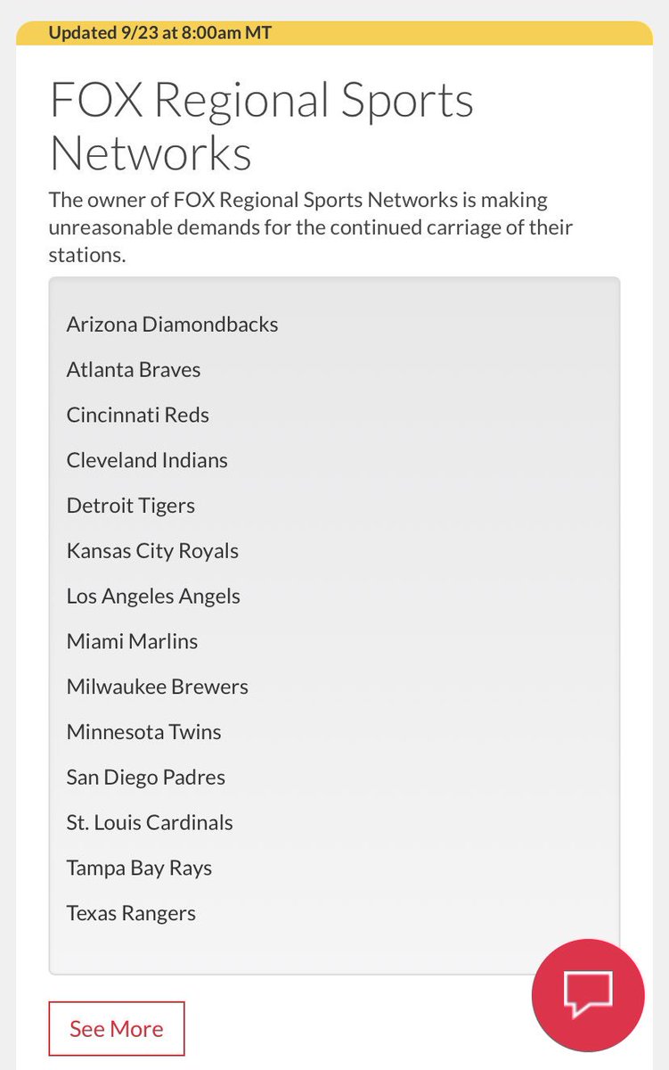 codymbox's tweet photo. Hey @dish have you ever thought the problem might be you guys? If it was just @FOXSports I’d understand but it’s @nbcchicago &amp; Altitude Sports... smh get your dish together https://t.co/UVlJSi2B9i