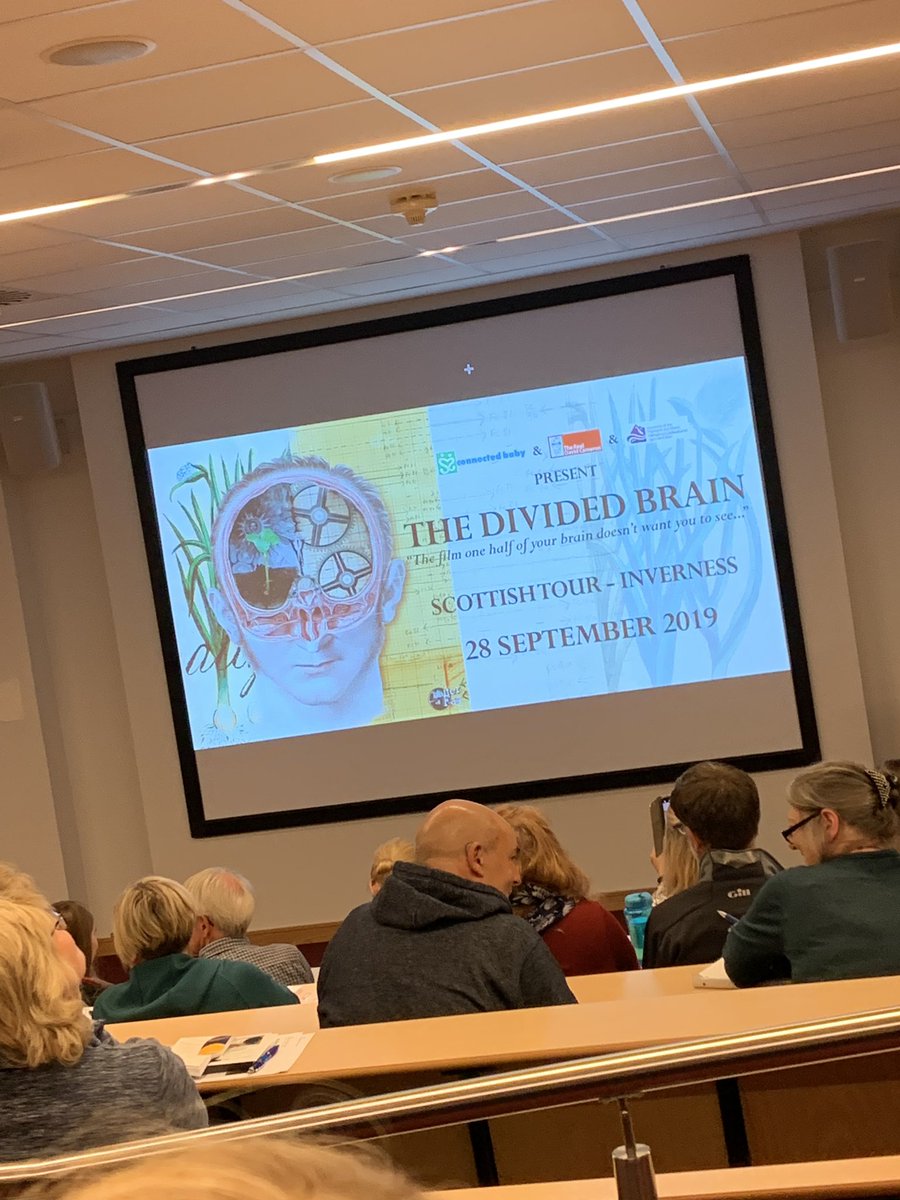 MacaulayMrs's tweet photo. What a great start to the weekend! Very much enjoyed this film and the panel’s viewpoint and vision for Highland. Are we living in a left brain society? @CroyPrimary @MackenzieSeona @Shimmielda @connectedbaby @ic_uhi @realdcameron https://t.co/Qzgups897g