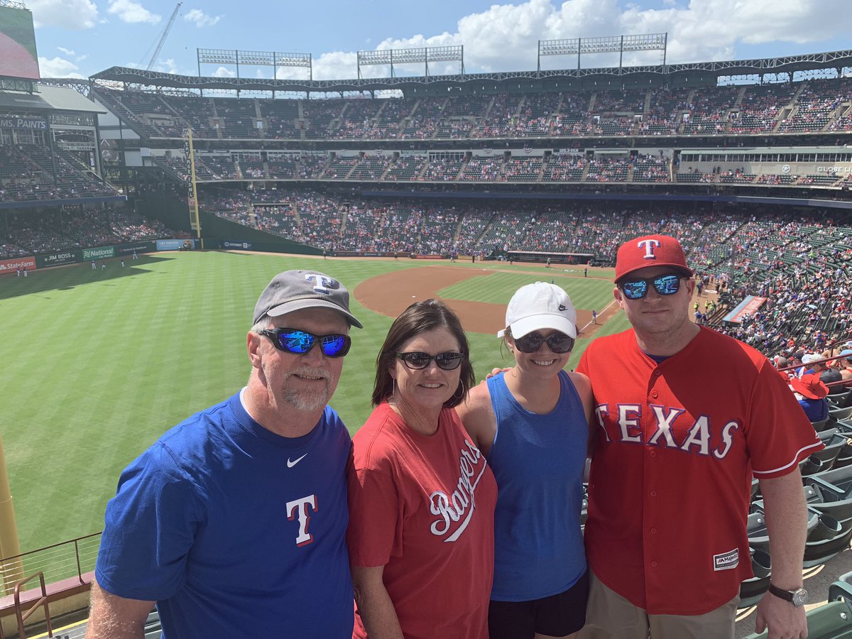 mrsharrislhsk's tweet image. I won’t miss the 110° games but I’ll miss the 110° games. #globelifepark #myrangers #realbaseballgames