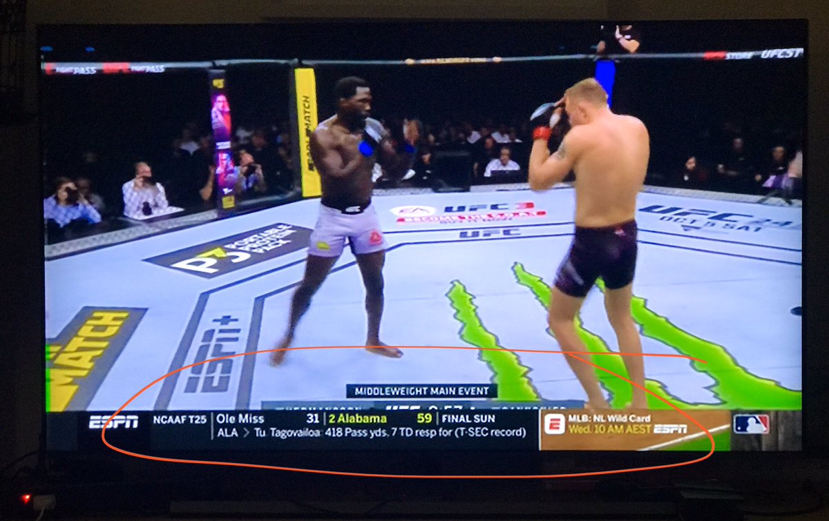 Come on @espn @ufc this is terrible, get it together #UFCCopenhagen #broadcastgraphics