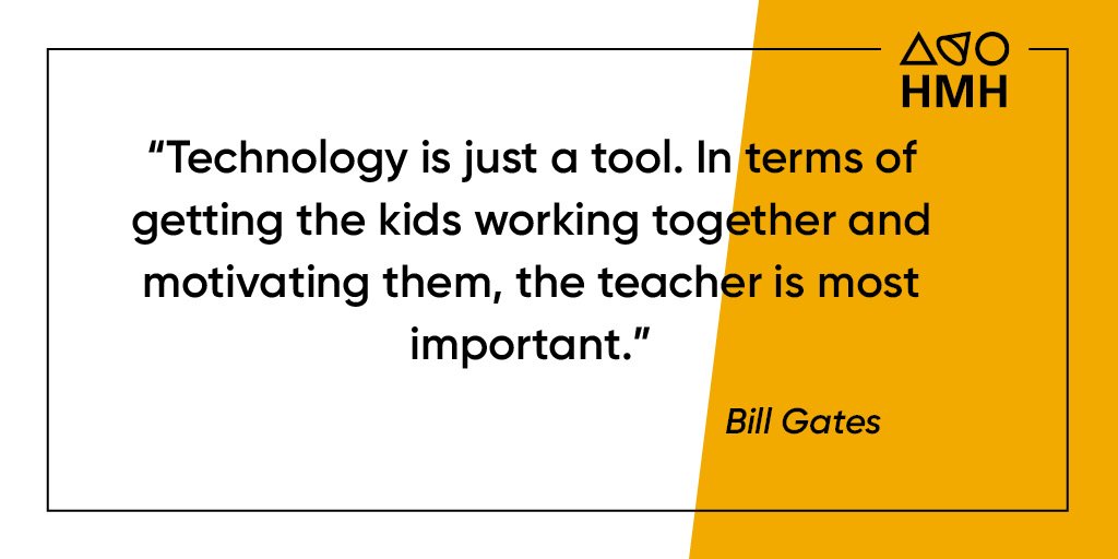 jacklynch_'s tweet image. #PurposefulTechnology is crucial because it extends teachers’ abilities—but a dedicated, caring teacher is the most important factor in any learning journey. #SundayMotivation