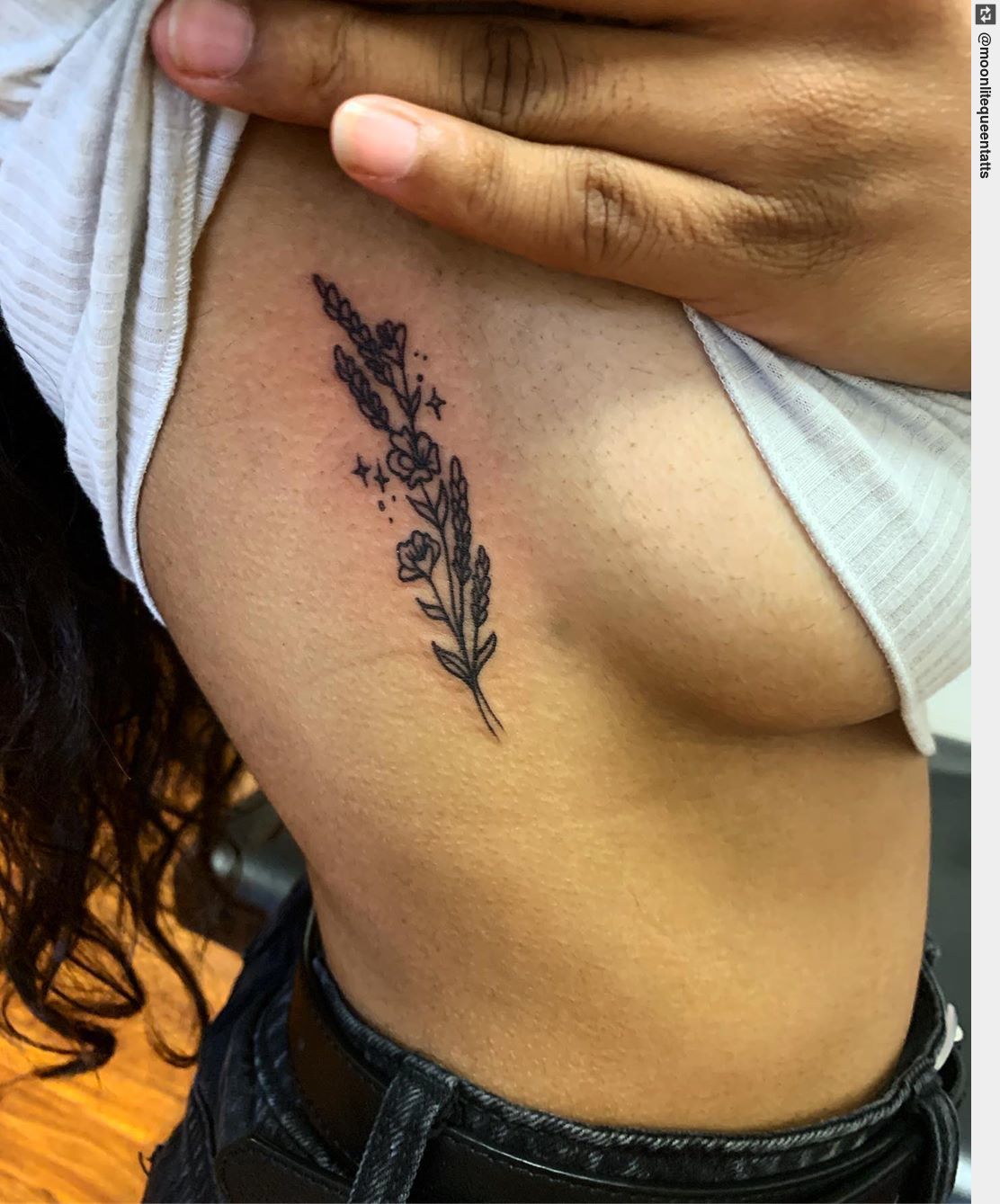 Lavender Watercolor Tattoo / Lavender Temporary Tattoo / Small Lavender  Tattoo / Floral Tattoo / Flower Tattoo / Wildflower Tattoo - Etsy