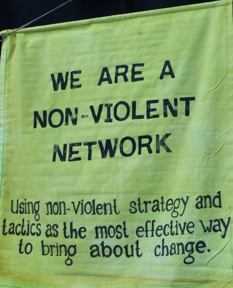 We use non-violent strategy and tactics as the most effective way to bring about change. 
We ask for a change to a plant-based food system that will stop the majority of animal exploitation and could prevent an ecological collapse.

#plantbased #nonviolentaction 
#animalrebellion