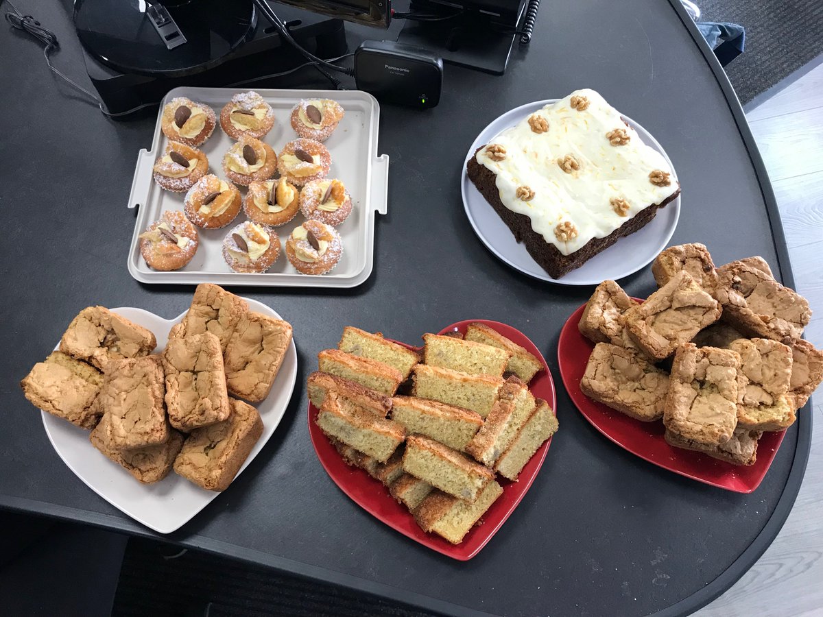TweddleEng's tweet photo. We had a cake-tastic day on Thursday support @macmillancancer. Thank you to everyone that took part. 
#Cake @macmillancoffee https://t.co/WRZr8lSLH4
