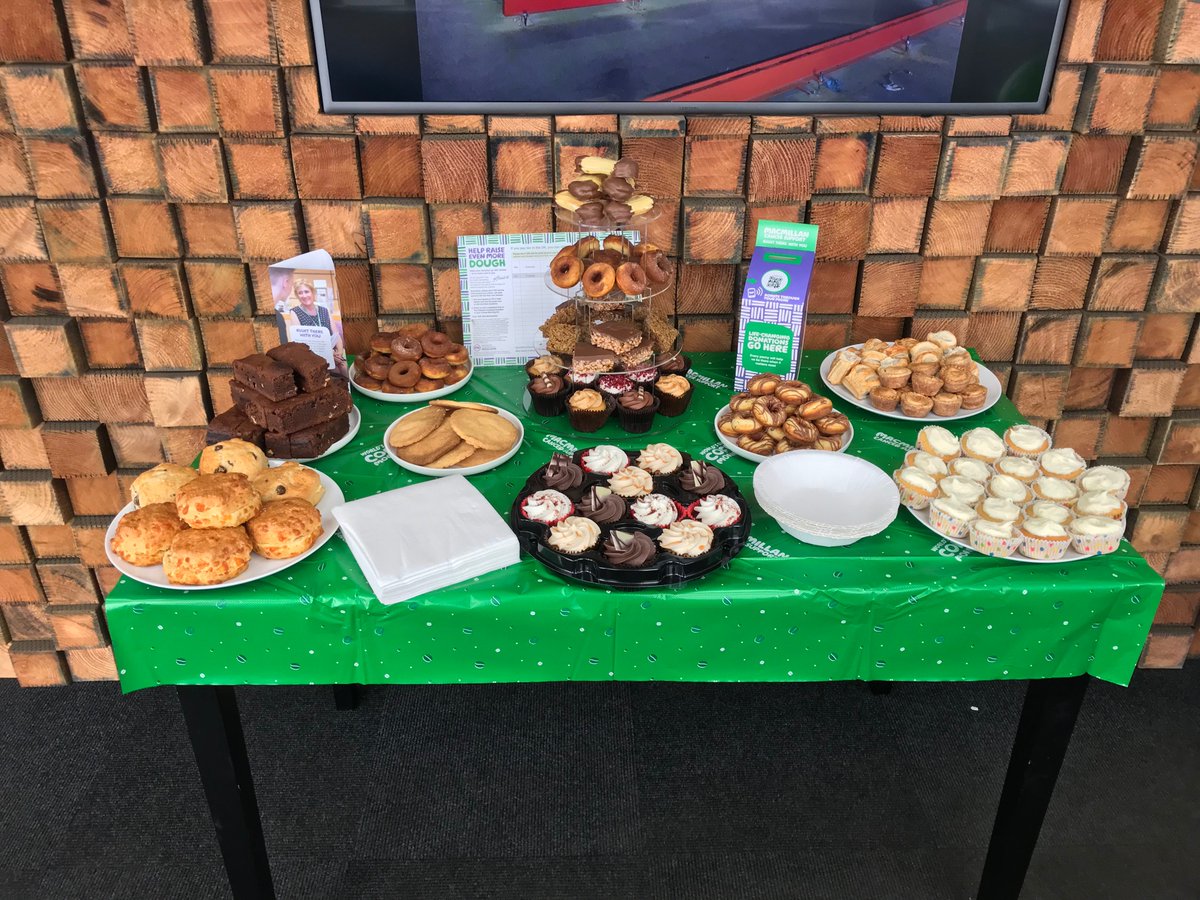 TweddleEng's tweet photo. We had a cake-tastic day on Thursday support @macmillancancer. Thank you to everyone that took part. 
#Cake @macmillancoffee https://t.co/WRZr8lSLH4