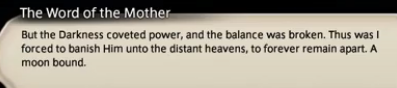 Hydaelyn's story in 3.2 doesn't really hold up after 5.0, but -

What if she's actually discussing an -Amaurotine- creation myth? A myth She would know because She was based upon it.

Not the modern Zodiark vs Hydaelyn struggle, but a tale from Ancient times.