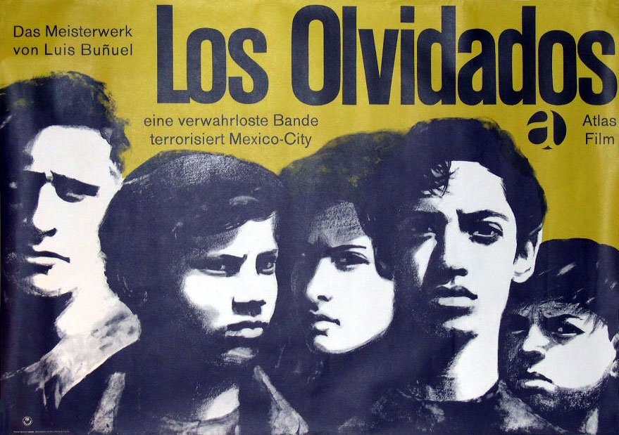 studiotstella's tweet photo. International posters for "Los Olvidados" - 1950 #LuisBuñuel https://t.co/h8qXup8N3B