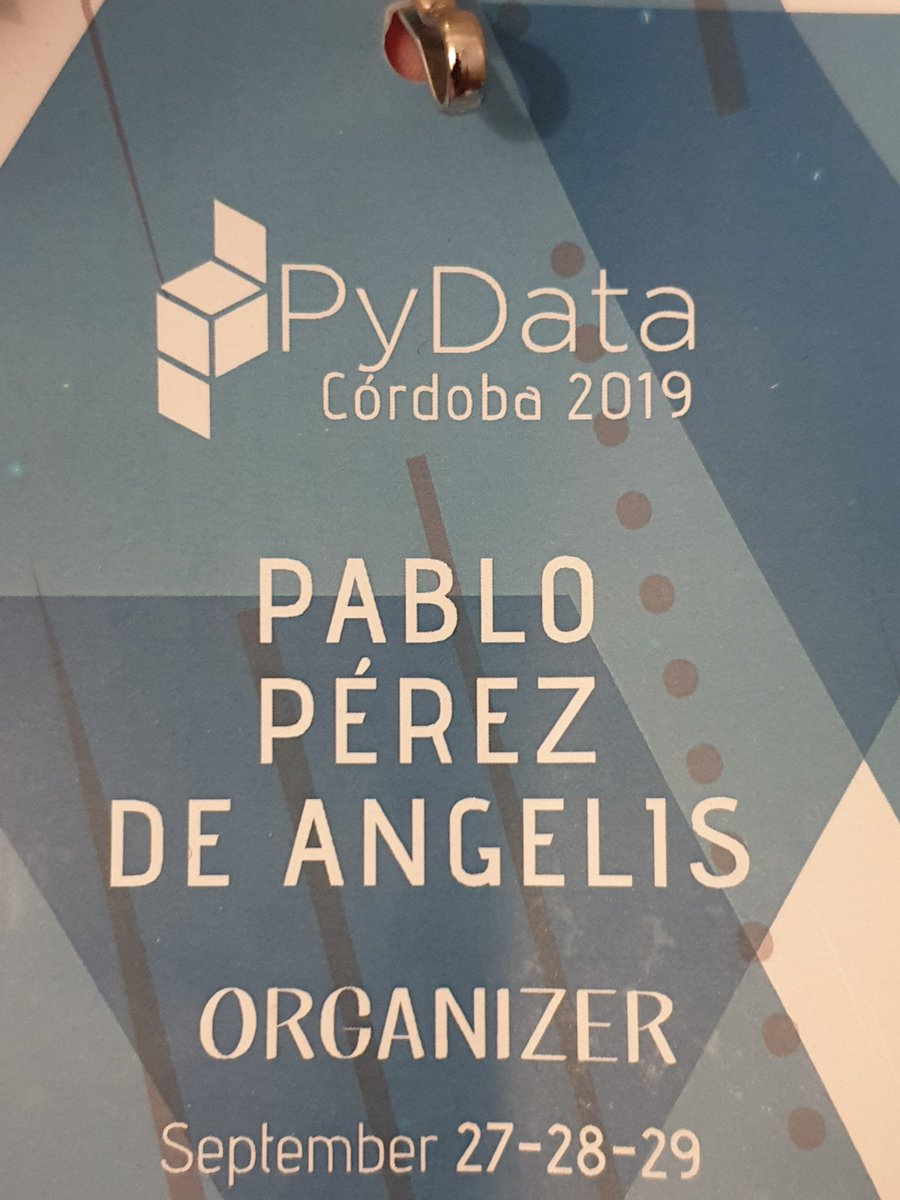 arkatPDA's tweet image. Terminaron 3 días tremendos del #pydatacba cansados pero felices. Tremendo esfuerzo del equipo. Un orgullo trabajar con gente tan pilas. 
Se viene PyDataCBA 2020 con todo!