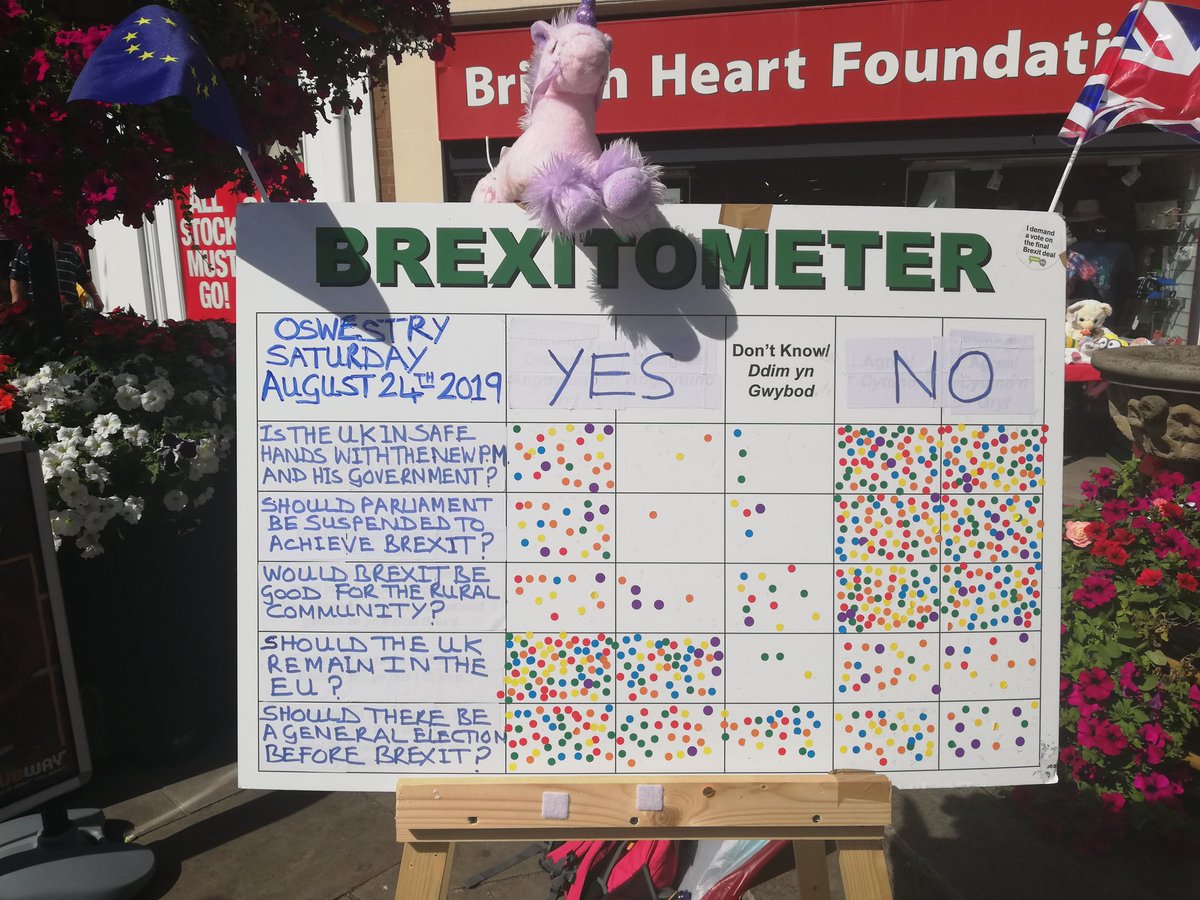 EuroMoveOs's tweet photo. @jane_janekeane @Femi_Sorry @snb19692 @ElspethElspeth Loving the cake idea. Might try this outside the constituency offices of Owen Paterson, hardline right-wing #NorthShropshire MP, and member of the #FascistERG! Ignores his constituents, unless there's a photo opportunity and never visited the #Oswestry #Brexitometer! https://t.co/fUEiUHhrDm