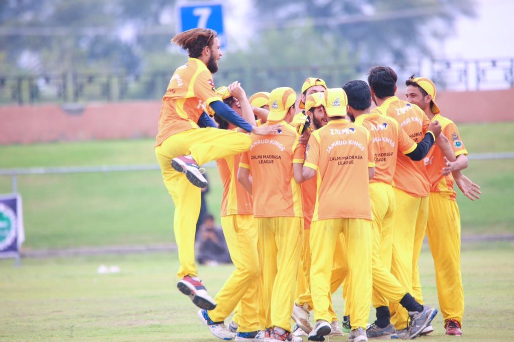 HBLPSLFans's tweet photo. Jamrud Kings became the Champions of Zalmi Madrasa League Season 3!

#zalmimadrasaleague #ZML3 #HumZalmi #YellowStorm https://t.co/ipBolMiUdc