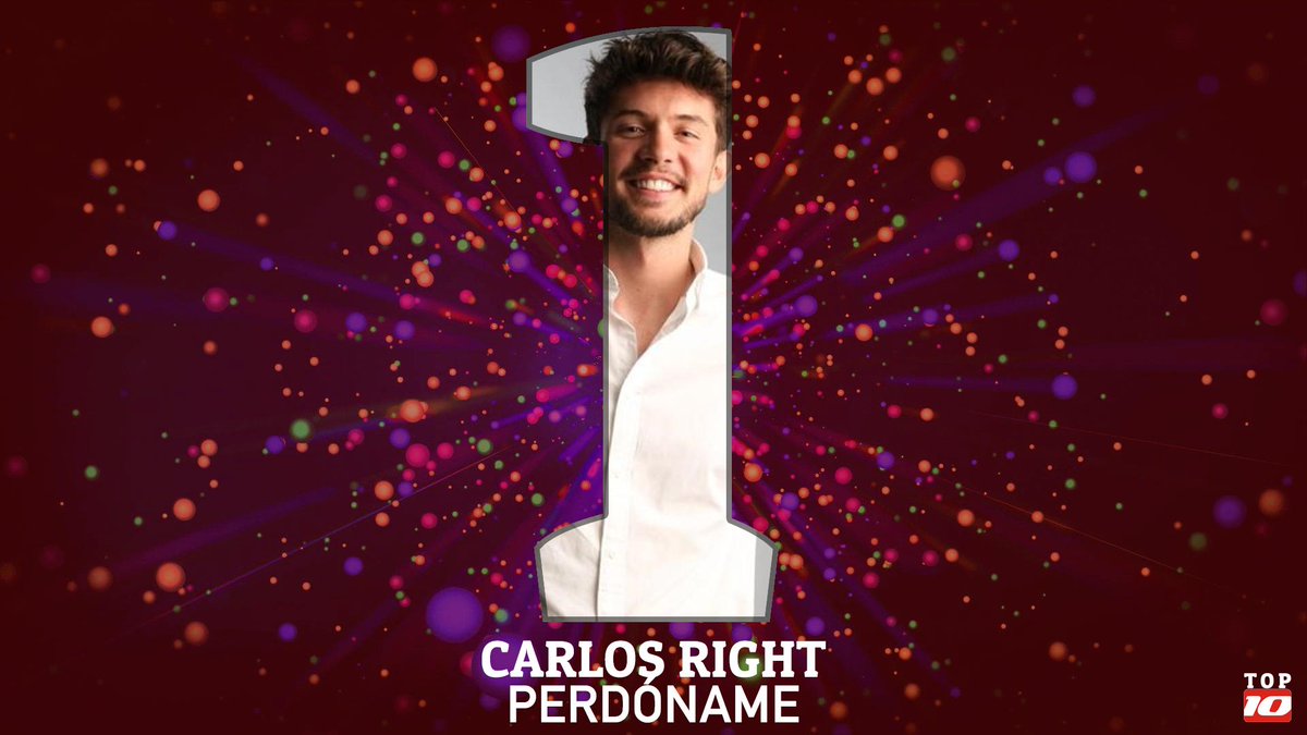1⃣ @carlosot2018 es nuestro nuevo número 1! Con más de 1.500 votos, #Perdóname se coloca en lo más alto de <a href="/ElTOP10_/">El TOP10</a>! Enhorabuena, Carlos!