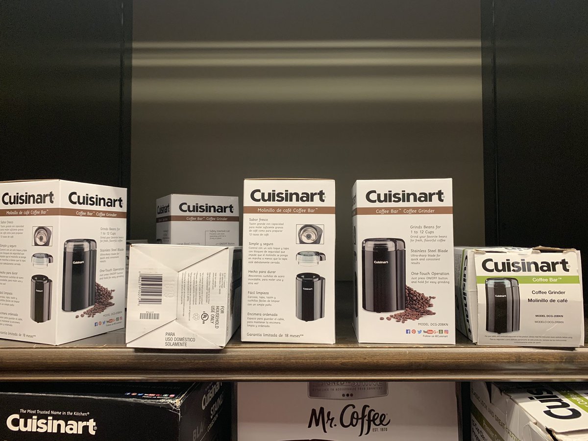 Kohls Cuisinart Coffee Grinder / Fzfu9x7h5kqabm Conical grinder