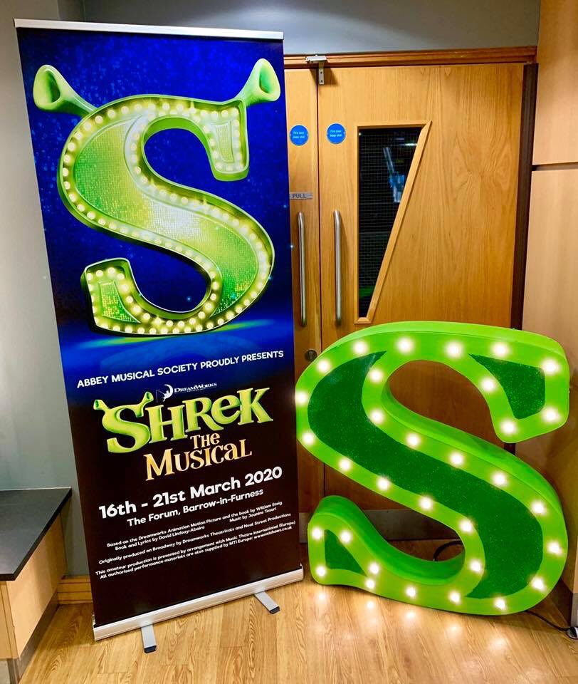 A friendly reminder that you can buy Shrek tickets either direct from <a href="/theforumbarrow/">The forum Barrow</a> or from any society member. Please don’t hang about and miss your chance, we have sold 20% of the tickets in the last two weeks!! Get them before they’re gone 💚🎶