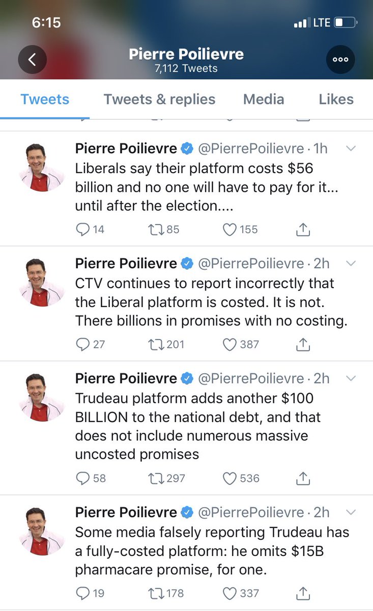 Holy shit. I’ve heard of wild campaign promises but this is suicide for Canadians ... there is NO WAY we can fund all this. 

Are you going to do this to your grandkids? Really? 😳🤦🏼‍♀️🇨🇦🗳