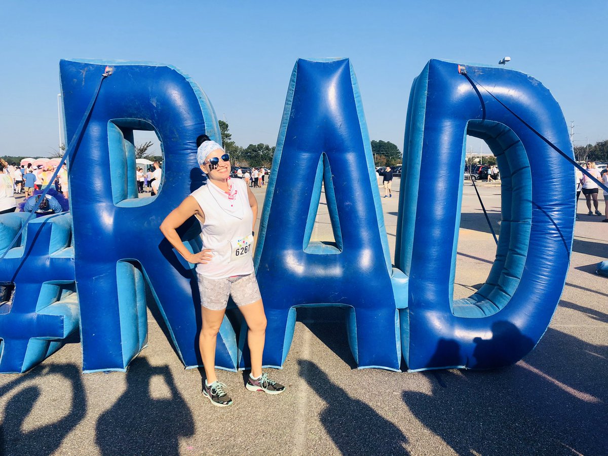 running_mojo's tweet photo. 2nd 5k this weekend! 1st ever #ColorMeRad5k race! Fun! I love incorporating races into my half marathon training. It keeps me motivated. #harborlightshalf #halftraining https://t.co/2AeKNeYMoP