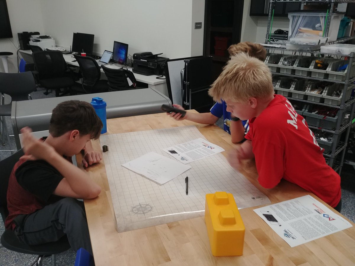 RoboteerCadets's tweet photo. Defining need robot capabilities

Playing “Matches and Robots” – A board game simulation of possible matches. 

Learning about match strategy and probability of failure with robot actions. 

Begin Prototyping https://t.co/5C3VfhLoV4