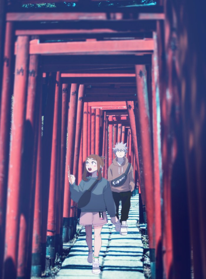 Love seeing new places with you by my side.