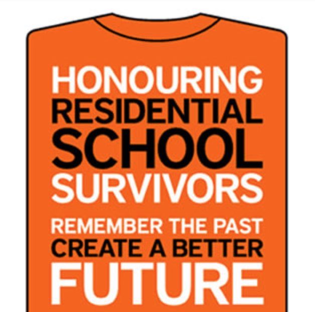 🧡 Tomorrow, Monday, September 30th is Orange Shirt Day. 
🧡It’s a day to wear orange to remember those who went to a Residential School. 
🧡A time to listen to the stories of the past and create a better future for all.