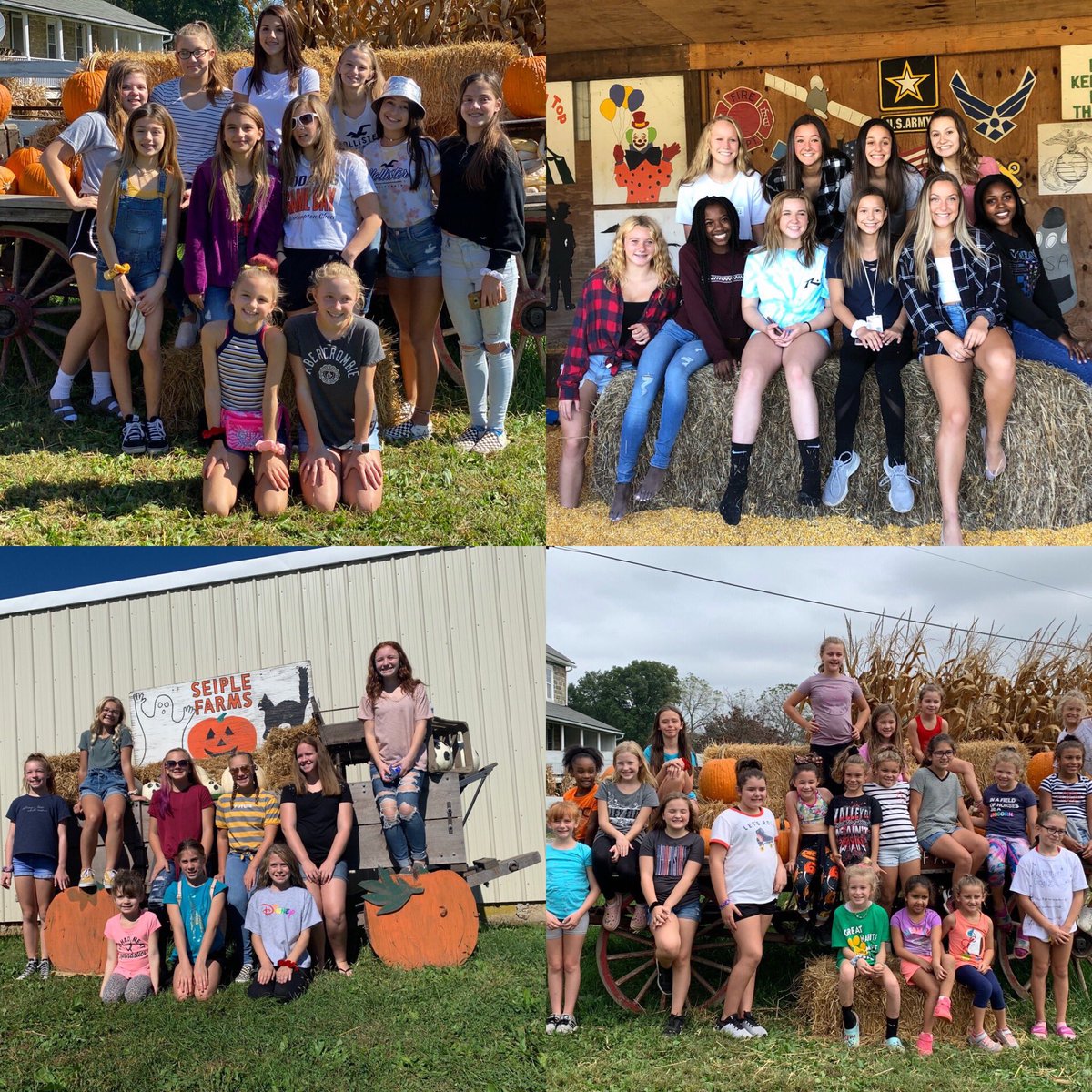 It was a team building weekend for Valley Elite All Stars! Athletes from #BigRed, #Twizzlers, #JuniorMints and #Skittles all bonded in corn mazes and pumpkin patches! 🎃 🌽