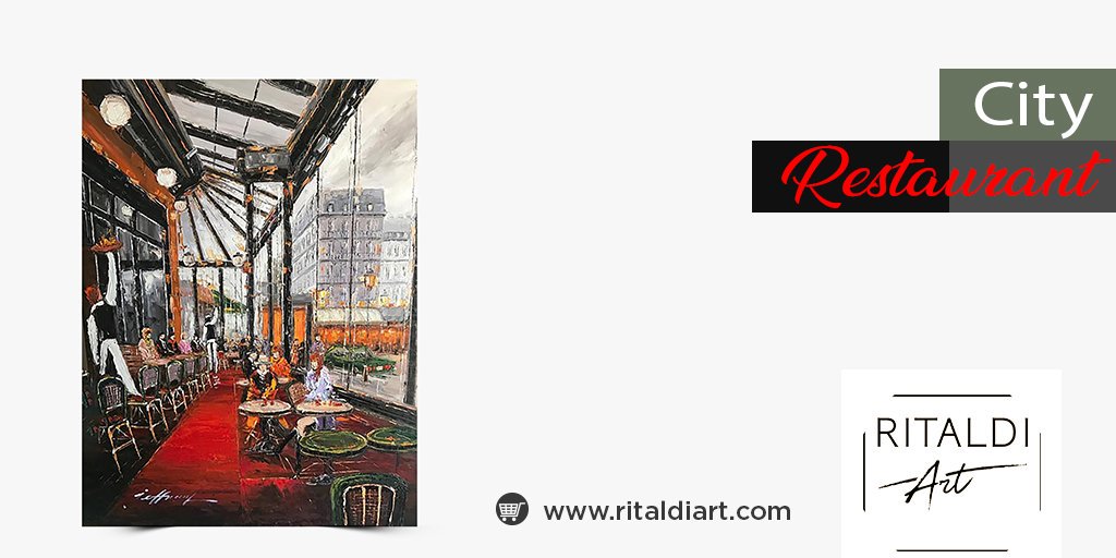What do you want to eat, sir? 👨🏻‍🍳👩🏻‍🍳
.
Buy Now ; ritaldiart.com/collections/sc…  
.
.
#city #restaurant #cafe #eat #coffee #america #newyork #art #newyorkcity #newyorkartgallery #artgallery #artgallerynyc  #paris #travel #interiordesign #street #interior #artdesign #digitalart #sunday