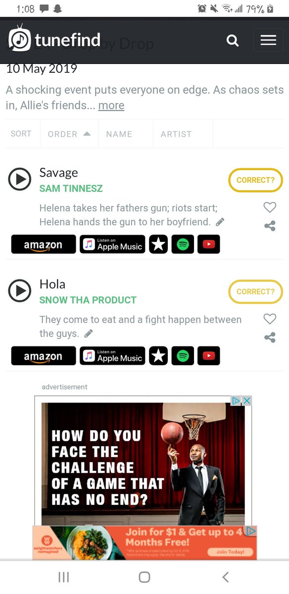 Kaelyn1937's tweet photo. @SnowThaProduct has a song that appears  on an episode of The Society. I'm tripping! 😱 https://t.co/gKF9grJgJO