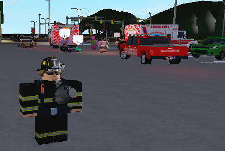 Around midnight the Stapleton County Fire Dept was dispatched to Fergies Auto Care for a Fire Alarm activation while returning to the station from a boat rescue. On arrival it was found that 4 people were trapped in the building. They were rescued and a Level 1 MCI was called.