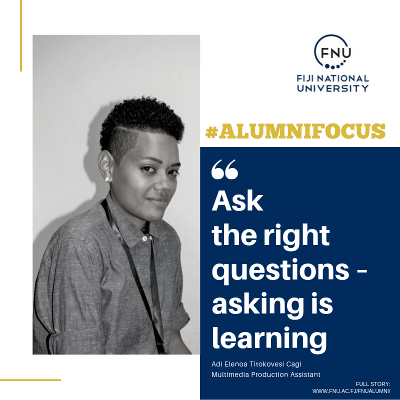 FNUFiji's tweet photo. Elenoa Cagi - Multimedia Production Assistant 
Full story: https://t.co/OaPqWtsG4x

#AlumniFocus
#TeamFNU https://t.co/ytUvzZJbwG