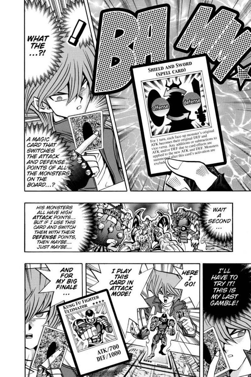 Joey’s duels throughout Duelist Kingdom are always the duels I’m the most invested in. This one in particular against Bandit Keith’s zombie goon is especially satisfying because he wins completely on his own. Proud of my boy 