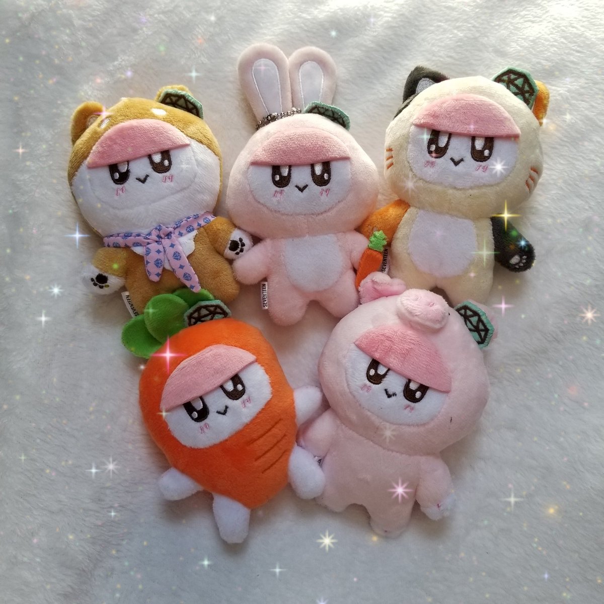 SEVENTEEN セブチ ボンボンイ ぶた ぬいぐるみ キーホルダー