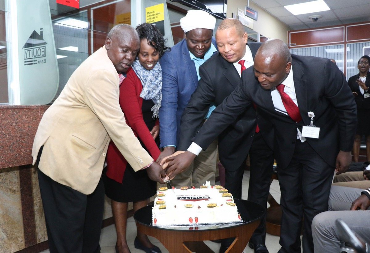 •A message from Equity Bank to you: 
Thank you for making us your trusted partner on your financial journey. Together, we shall aim higher, dream bigger and scale the world. Please tell us your Equity Story#TumetokaMbalinaEquity #Celebrating35Years
<a href="/KeEquityBank/">Equity Bank Kenya</a>
