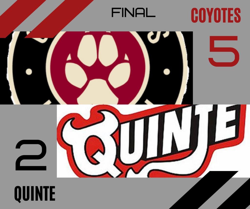 ▪▫ F I N A L ▫▪

💥Back to our identity tonight, the team established their gameplan right from shift 1. Powered by a hat trick 🎩 from #DanielGaeta the team rolled and outshot the opponent 42-23 and was not to be denied.

📸 <a href="/shiftdhockey/">Shiftd Hockey</a>

#RichmondHill #Coyotes #YotesUnited