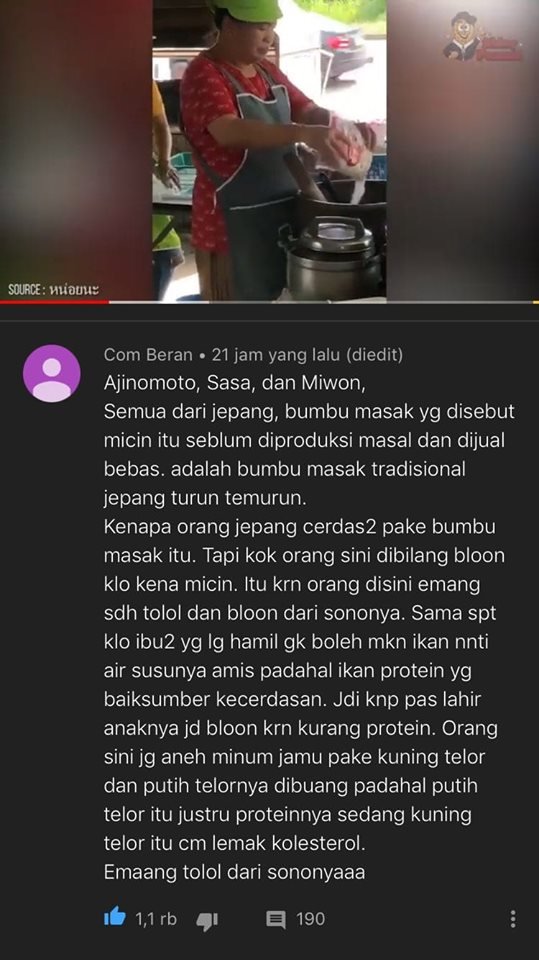 Sedikit pencerahan di pagi hari.