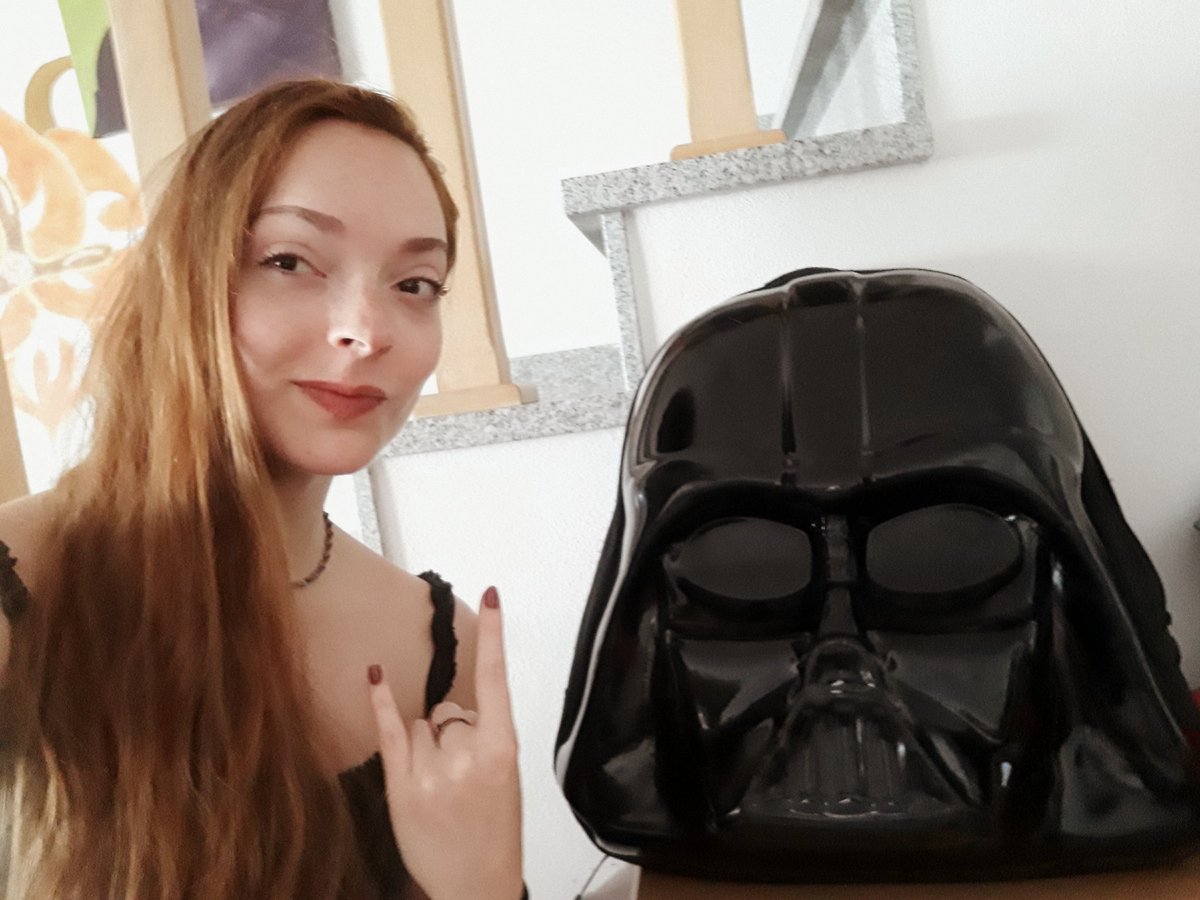 diana_therose's tweet photo. My lil' cousin has the most badass school backback ever.
#backpack #schoolbag #schoolbackpack #darthvader #darthvaderbackpack #starwars #geek #metalhorns #selfie #gingergirl #blackbackpack #geekbackpack #redhead #ginger #gingergirl https://t.co/iQiDoVUhx2