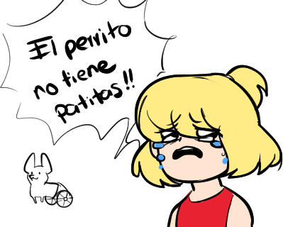 estaba viendo el puerquito valiente 2 y... 