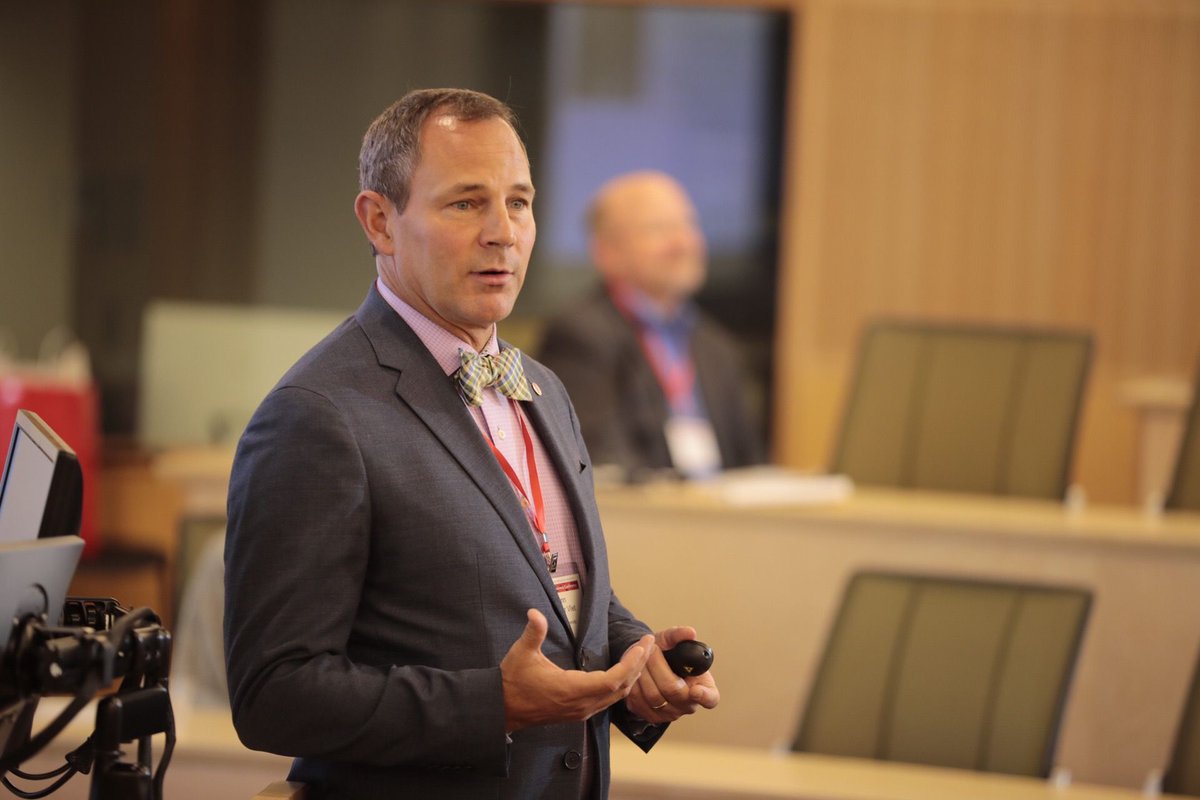 CornellMBA's tweet photo. Daniel Van Der Vliet, executive director of @FamBizSuccess, welcomed students, owners, academics, and practitioners to the #CornellBusiness 2019 Annual Families in Business Conference.
Learn more about the #Cornell Smith #FamilyBusiness Initiative→https://t.co/v6V3KZuqiW https://t.co/xjVM7TSjAz