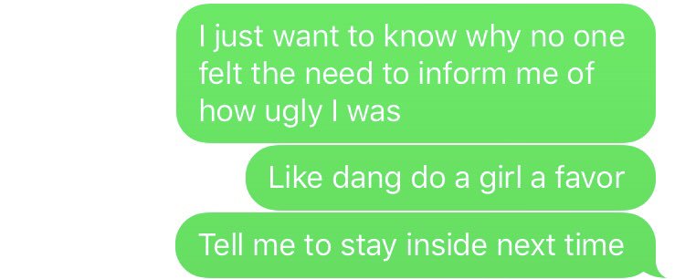 MeredithBolin's tweet image. Nobody roasts me.. like me