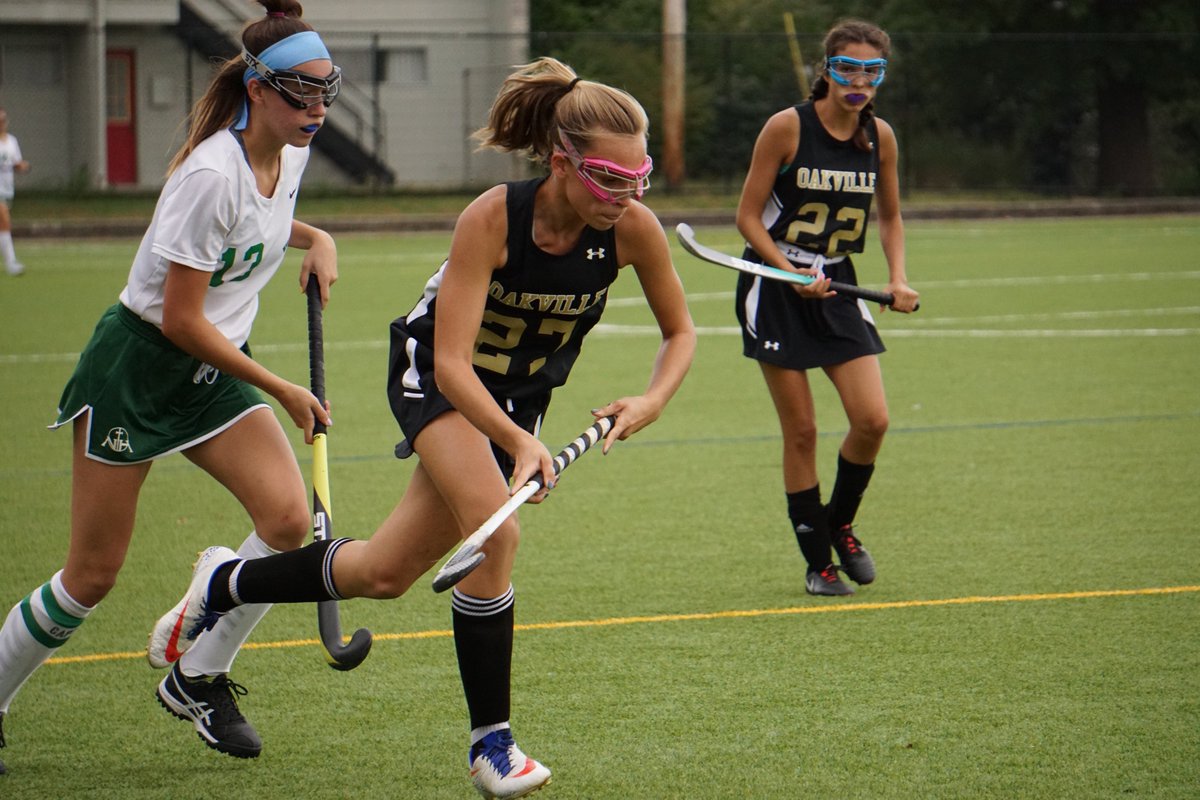 OFieldhockey's tweet photo. The J.V. girls were handed their first loss of the season by Nerinx Hall, 0-3. We know you will bounce back strong!  @BCzuppon @OHS_Tigers https://t.co/6vI5AVLT8o