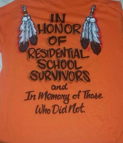 AndersenAngus's tweet photo. September 30 is Orange Shirt Day. I have mine, do you?
I have Aunts, Uncles, relatives that went to Residential Schools.  Some survived, some never - SO, I will wear my Orange Shirt for both.
IF you don't have an orange shirt, maybe you can repost this in their honor? Your choice https://t.co/QAd6Ihjyge