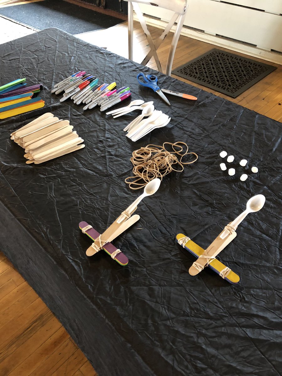 ExxonBillings's tweet photo. Sunday STEAM Fest at the Billings Depot! ExxonMobil made sure the kids all had a new T-shirt and STEM Billings made sure the kids had fun with catapults! #energyrocks https://t.co/FrVApyRWgk