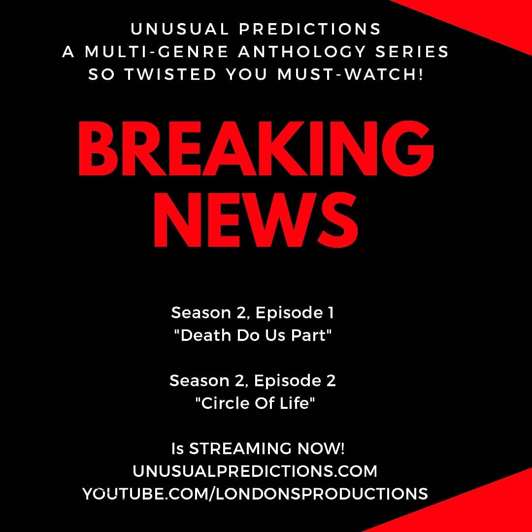 LondonsFilms's tweet photo. If u like stories so TWISTED & Unpredictable...
Get caught up w
Seasons1-2 of
*Unusual Predictions*
#Viewscount #Retweet #Mustsee
Clicklink⤵
https://t.co/FDbJUVyAbC
An Anthology Series So Twisted u MUST-WATCH.
#SupportIndieFilm #Anthology #Filmmaker #womeninfilm #writer https://t.co/fTFMzg34U2