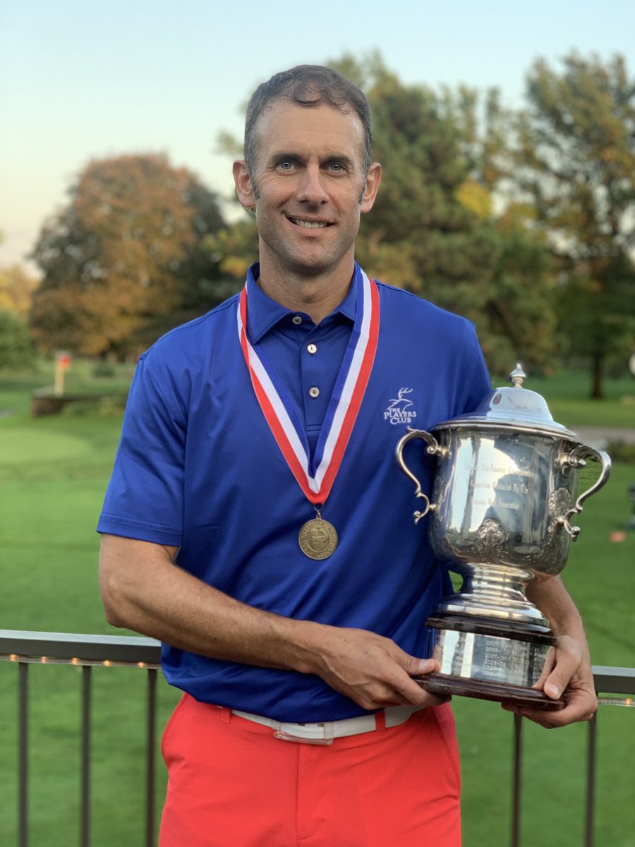 NGAgolf's tweet photo. The 21st #NebMidAm Champion @RyanNietfeldt of Elkhorn. 
🏆🏆🏆It’s a record-tying third title. https://t.co/9JJ6ZluHTI