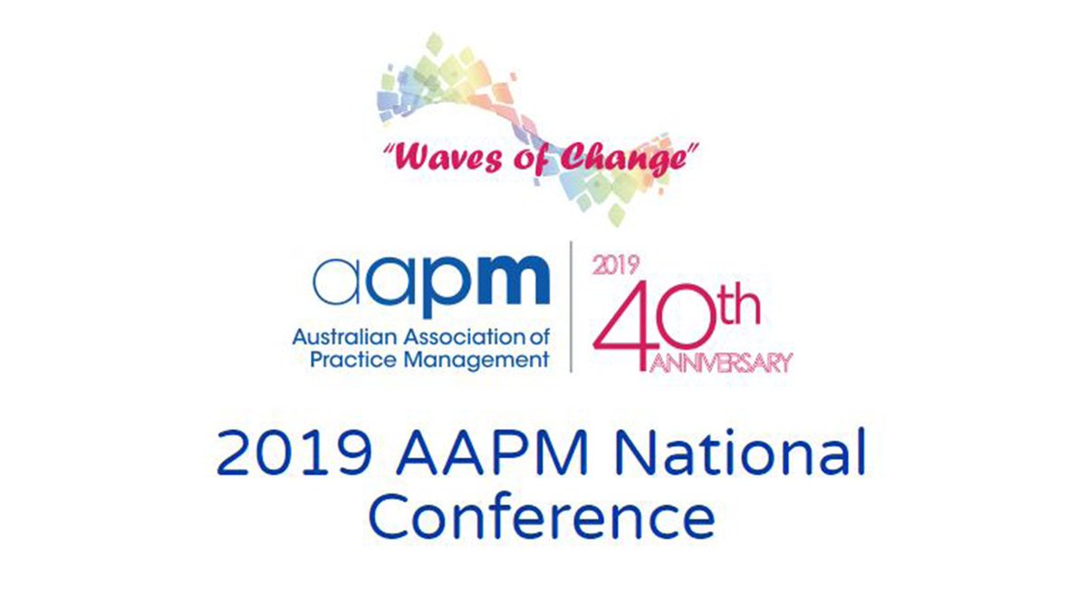 AuDigitalHealth's tweet photo. Do you work in #healthcare practice management? 
The @AAPM_National #AAPMConference is on in Brisbane from 1-4 Oct.
Check out Wednesday’s #MyHealthRecord workshops &amp; visit our staff at booth 43. 
Find out how #DigitalHealth will help your health practice: https://t.co/oEmqttod1J https://t.co/40k1FR2dFO