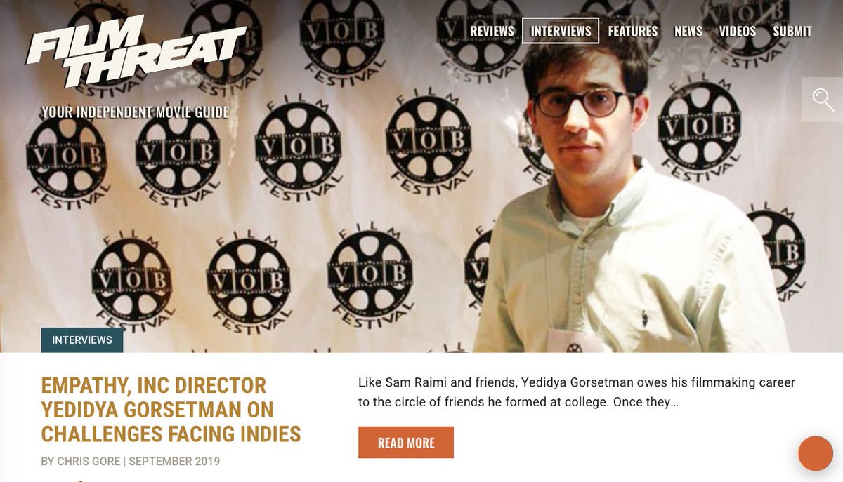 Empathy, Inc director Yedidya Gorsetman gets brutally honest about the state of independent film in this exclusive interview. Time for some brutal honesty. #FilmThreatInterview filmthreat.com/interviews/emp…