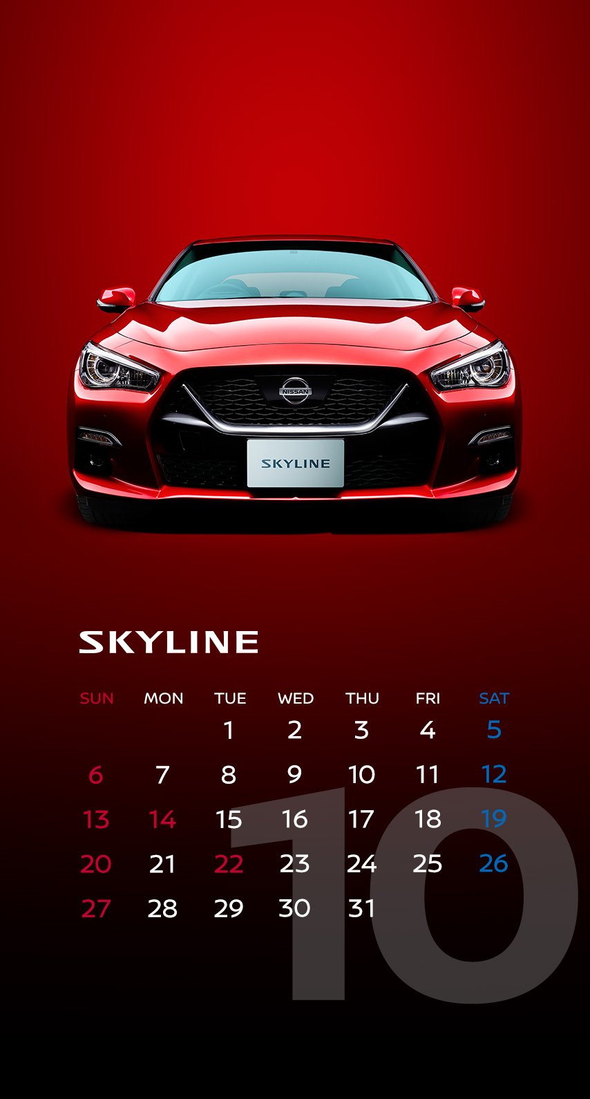 Twitter 上的 日産自動車株式会社 壁紙カレンダー 10月は 新型 スカイライン Nissangtr Nismo フェアレディz 50th Anniversary の3車種 T Co Vffqs9psuz T Co Cucvdnrcgr Twitter