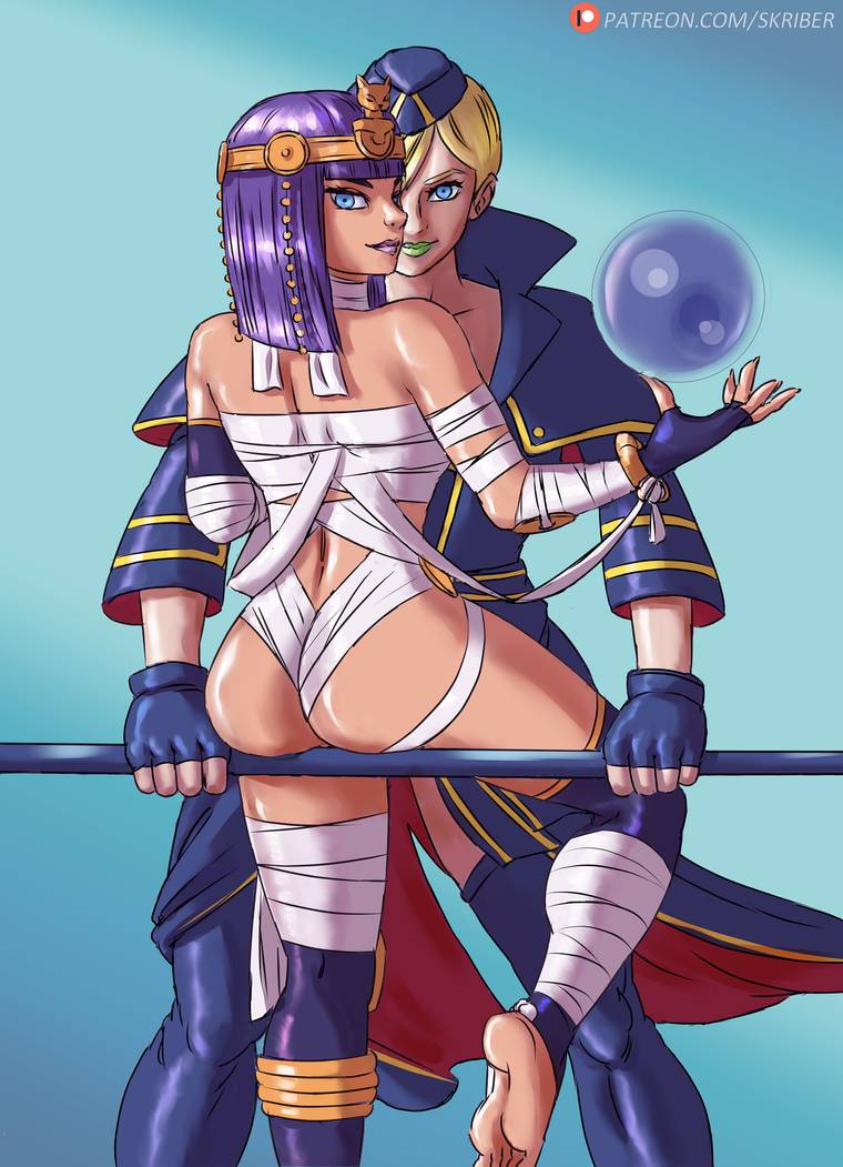 ❝You know, these Neo-Shadaloo guys honestly don't seem so bad!

... Also, her staff felt /really/ cold to sit on.❞

#SeductiveSunday

Source: deviantart.com/skriber/art/Fa…