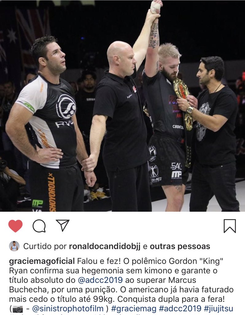 CarlosCobrinha's tweet photo. Acabou a hegemonia? No #adcc q acaba de acabar, maior destaque foi o americano Gordon Ryan, q levou a categoria e o absoluto, c vitória sobre Buchecha na final. Muitos gringos brilharam no evento que já foi dominado pelo Brasil de cabo a rabo. https://t.co/LKZdFa32GM