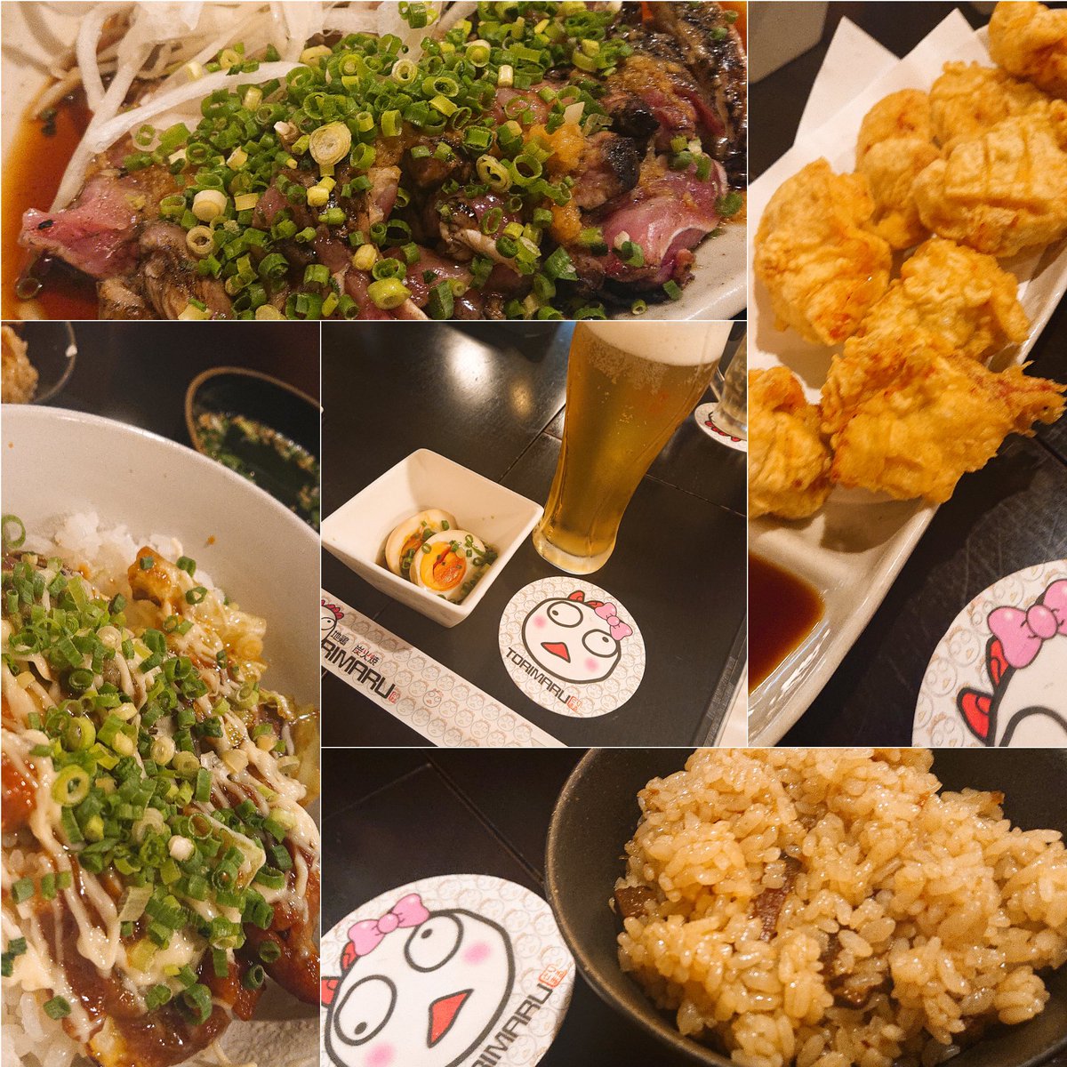 5_11_____IS_250's tweet photo. 先月に続き､昨日より大分に来ております✈

夜はプロレス応援店である大好きな #TORIMARU さんにお邪魔し､美味しい鶏料理をいただきました｡
かなちゃんと久しぶりに再会出来､とても幸せな夜となりました💮
いつも最高の笑顔で迎えてくださり有難うございます｡ #大分 https://t.co/vg9fkUIOiK