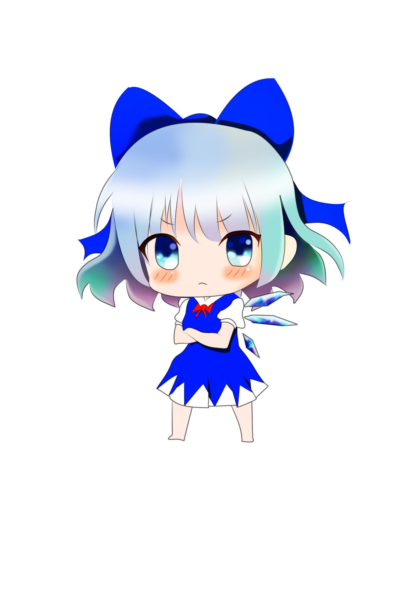 Twitter 上的 とーい チルノ ちびキャラ練習 T Co G52yutumvf Twitter