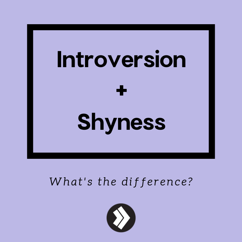 davisdesign1's tweet photo. INTROVERSION VS SHYNESS! 😳

Shyness involves fearing something, whereas introverts prefer to be in the company of themselves rather than groups of people. Some shy people might actually want to be around others, but once they are, anxiety tends to settle in.

#DavisDesign https://t.co/pl4SptKcsn